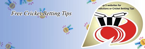 Free tips for cricket betting