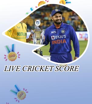 Live score cricket match for Indian players