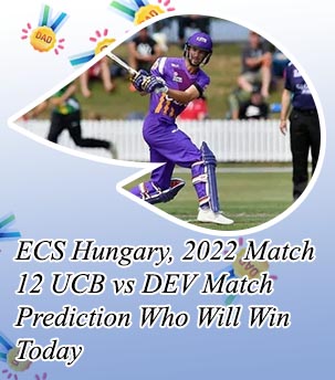 Today's cricket match prediction